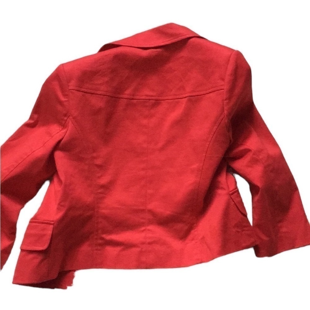 BCBG LOLLIPOP RED JACKET BLAZER - Picture 2 of 8